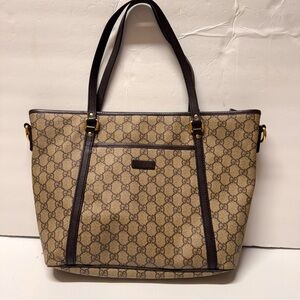 Gucci GG Supreme Joy monogram work front pocket tote